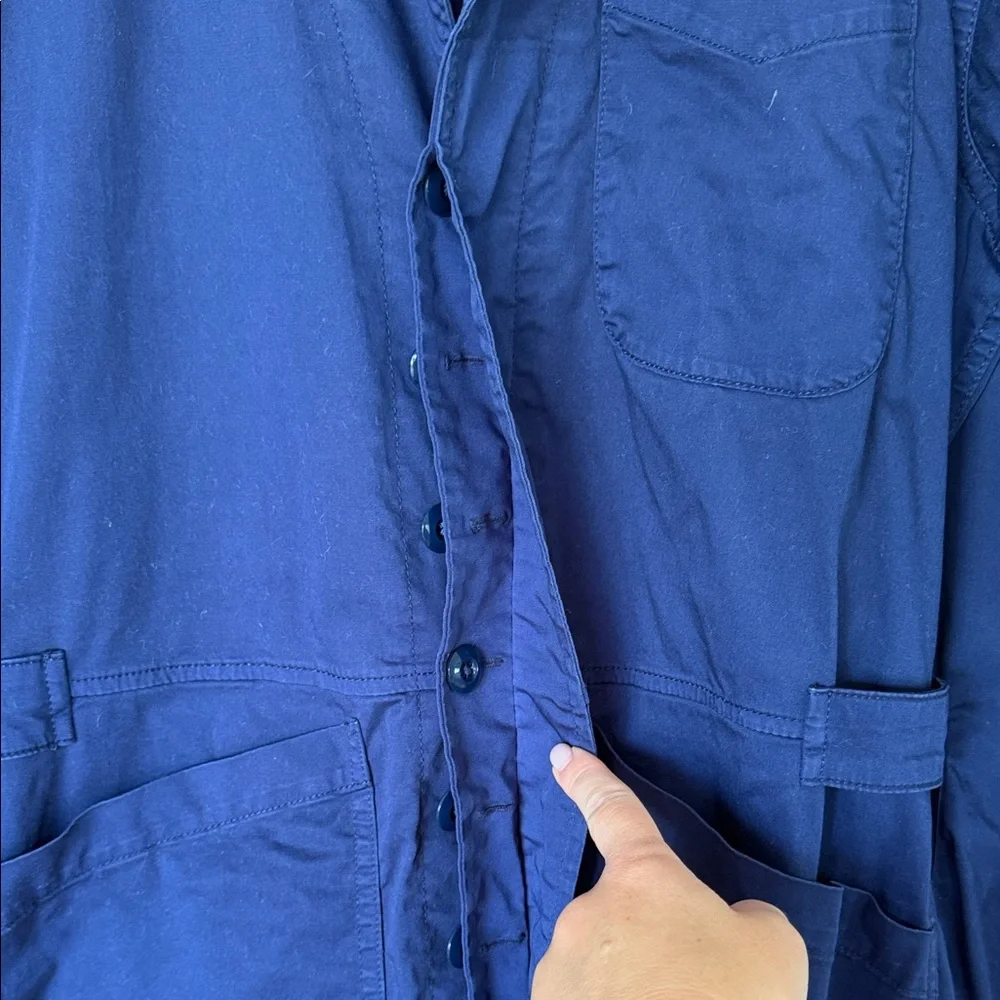Alex Mill Navy midnight blue Jumpsuit small - Picture 12 of 13
